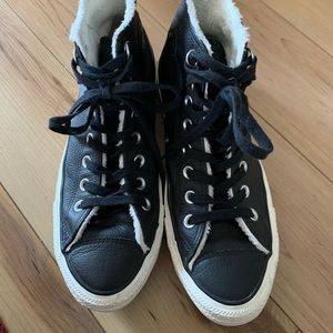 Converse all star high top hiking style shoes